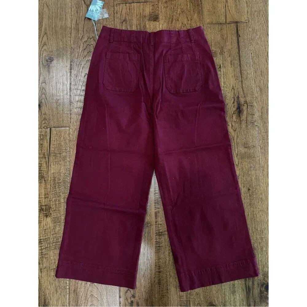 NWT - Habitat Stretch Denim Wide Ankle Jean - Size 16 - Picture 7 of 7